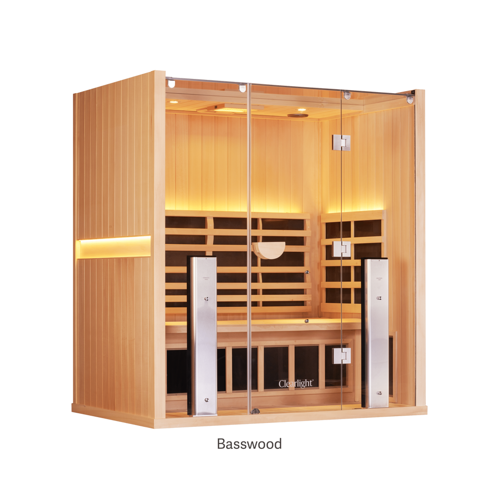 Clearlight Sanctuary 3-Person Infrared Indoor Sauna Cabin