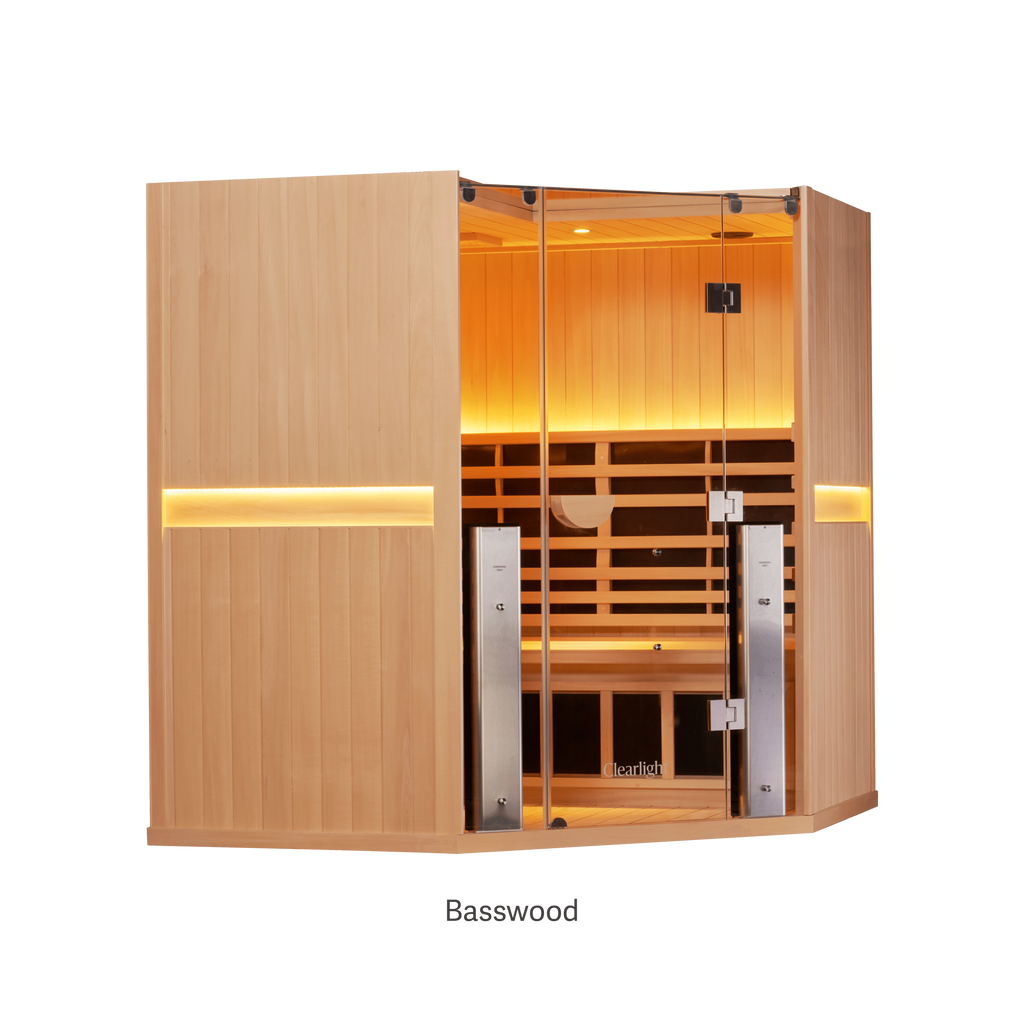 Clearlight Sanctuary C 4-Person Infrared Indoor Sauna Cabin