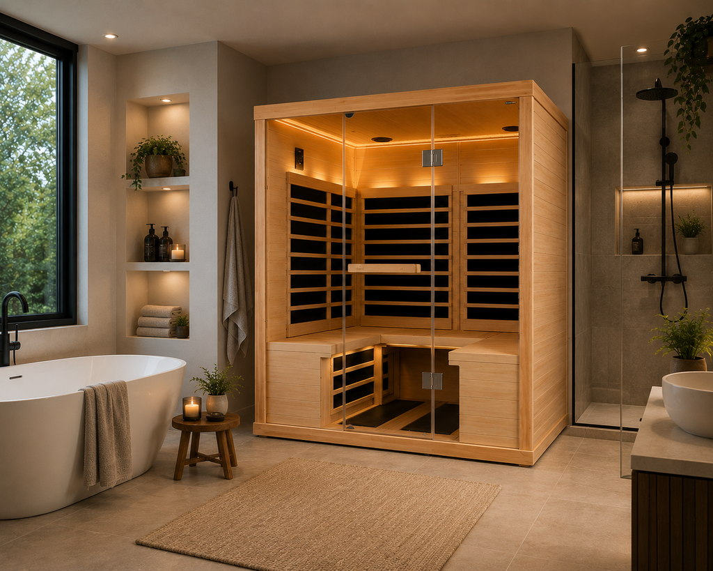 Finnleo S840 4-Person Infrared Indoor Sauna Cabin