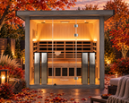 Clearlight Sanctuary Outdoor 5 Person Infrared Sauna Cabin