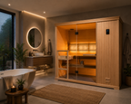 Finnleo Hallmark 57 5-Person Traditional Indoor Sauna Cabin