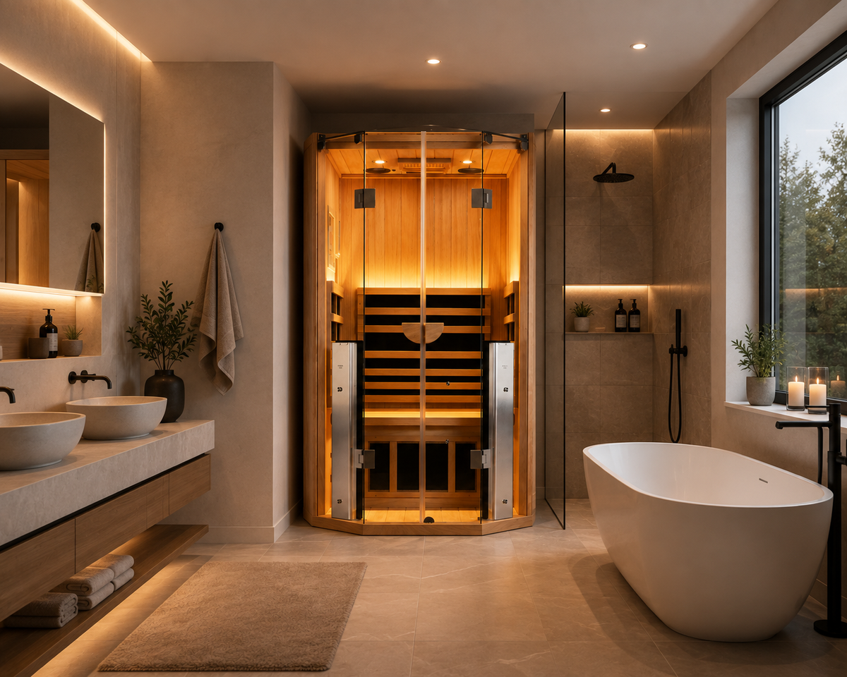 Clearlight Sanctuary 1-Person Infrared Indoor Sauna Cabin