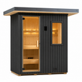 Finnleo NorthStar 56 4 Person Traditional Outdoor Sauna Cabin