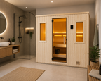 Finnleo NorthStar 57 5-Person Traditional Indoor Sauna Cabin