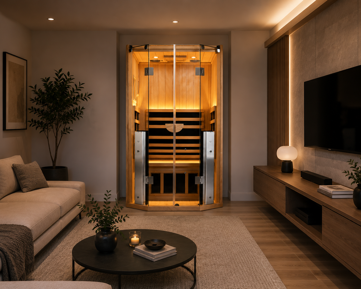 Clearlight Sanctuary 1-Person Infrared Indoor Sauna Cabin