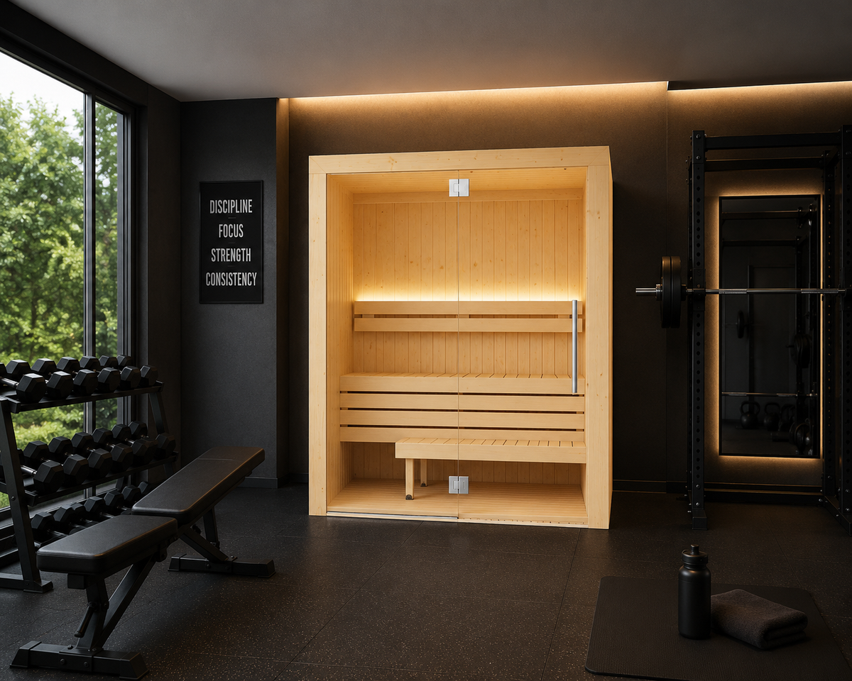 SaunaLife X2 2-Person Luxury Indoor Home Sauna Kit