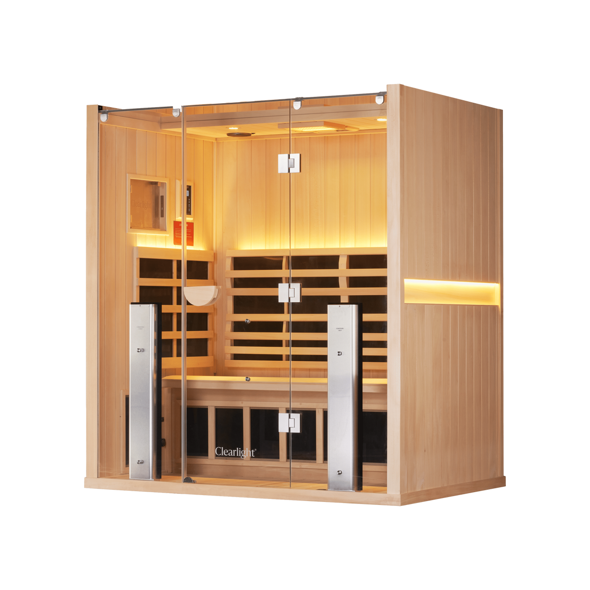 Clearlight Sanctuary 3-Person Infrared Indoor Sauna Cabin