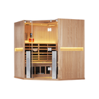 Clearlight Sanctuary C 4-Person Infrared Indoor Sauna Cabin