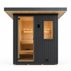 Finnleo NorthStar 56 4 Person Traditional Outdoor Sauna Cabin