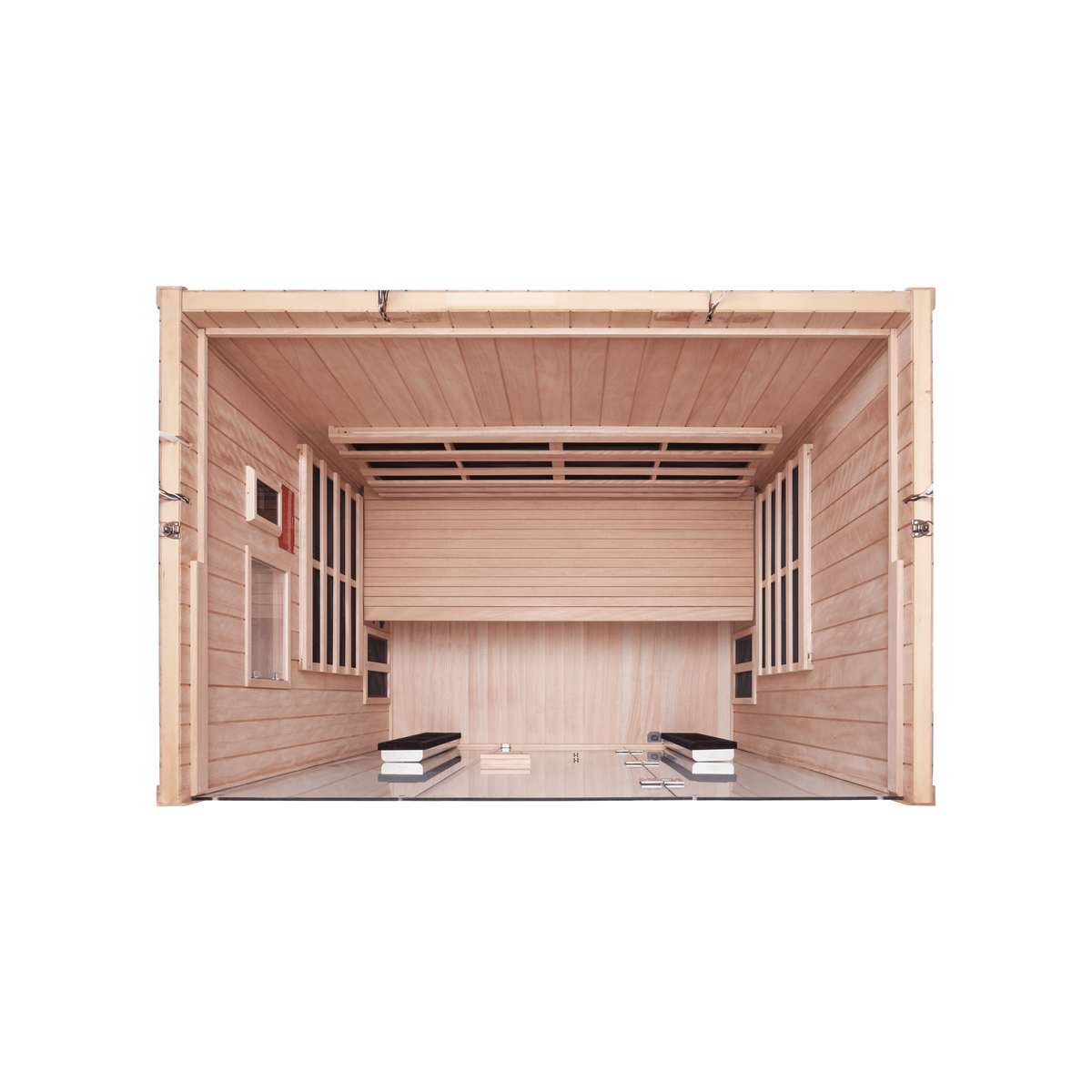 Clearlight Sanctuary 3-Person Infrared Indoor Sauna Cabin