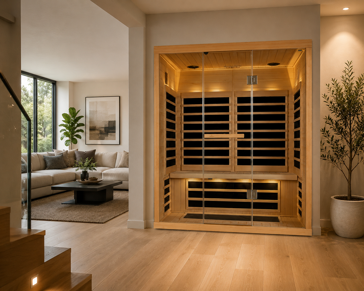 Finnleo S830 3-Person Infrared Indoor Sauna Cabin