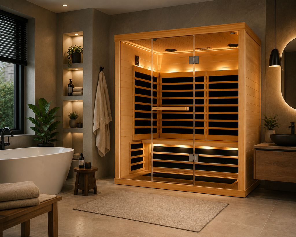 Finnleo S825 2-Person Infrared Indoor Sauna Cabin