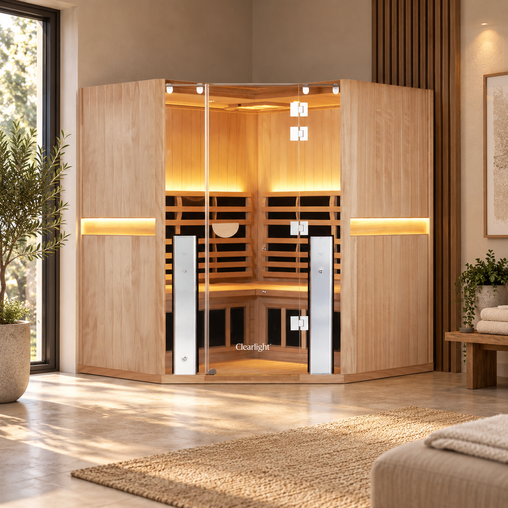 Clearlight Sanctuary C 4-Person Infrared Indoor Sauna Cabin