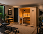 Finnleo Hallmark 57 5-Person Traditional Indoor Sauna Cabin