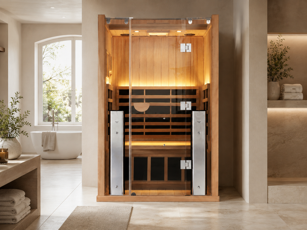 Clearlight Sanctuary 2-Person Infrared Indoor Sauna Cabin