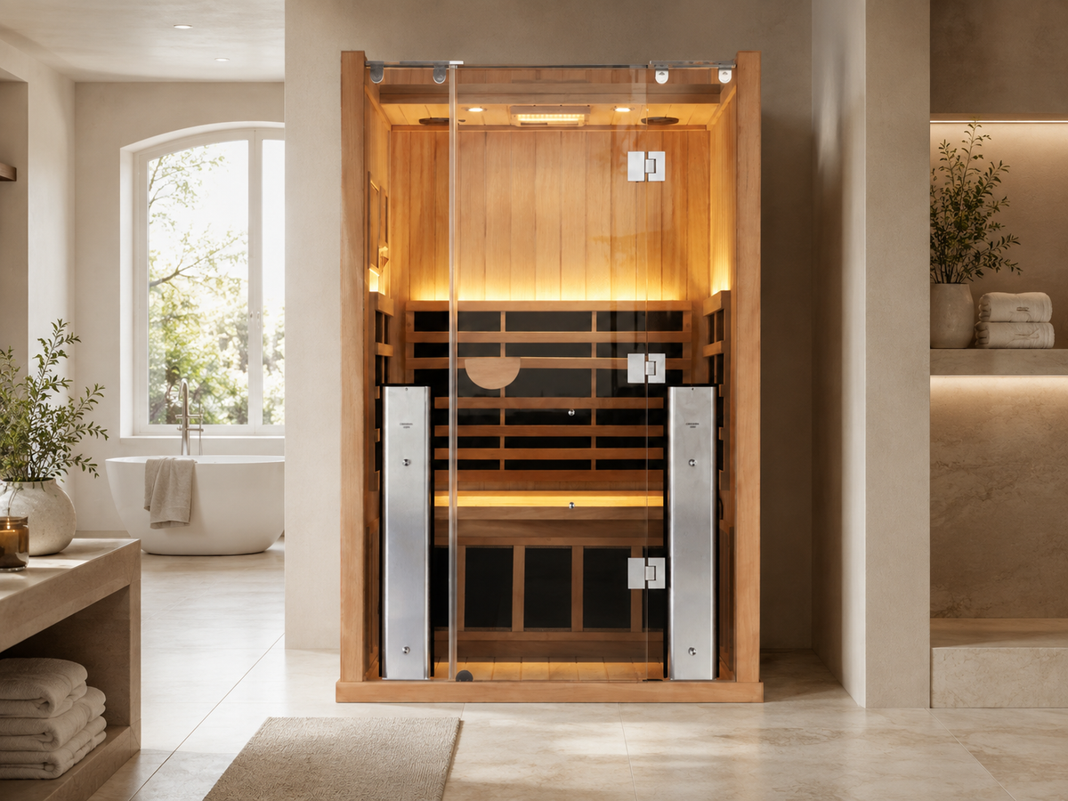 Clearlight Sanctuary 2-Person Infrared Indoor Sauna Cabin