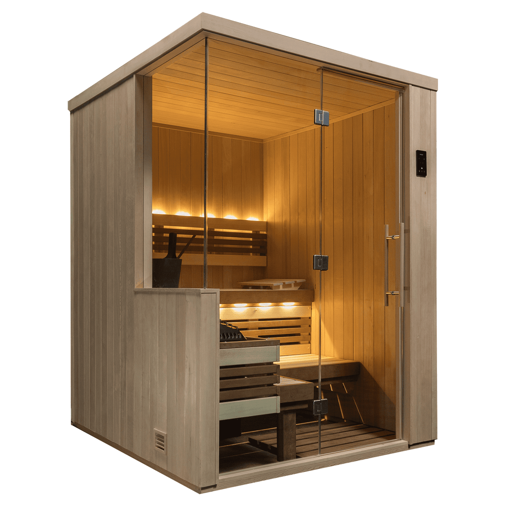 Finnleo Vita II 3-Person Traditional Indoor Sauna Cabin