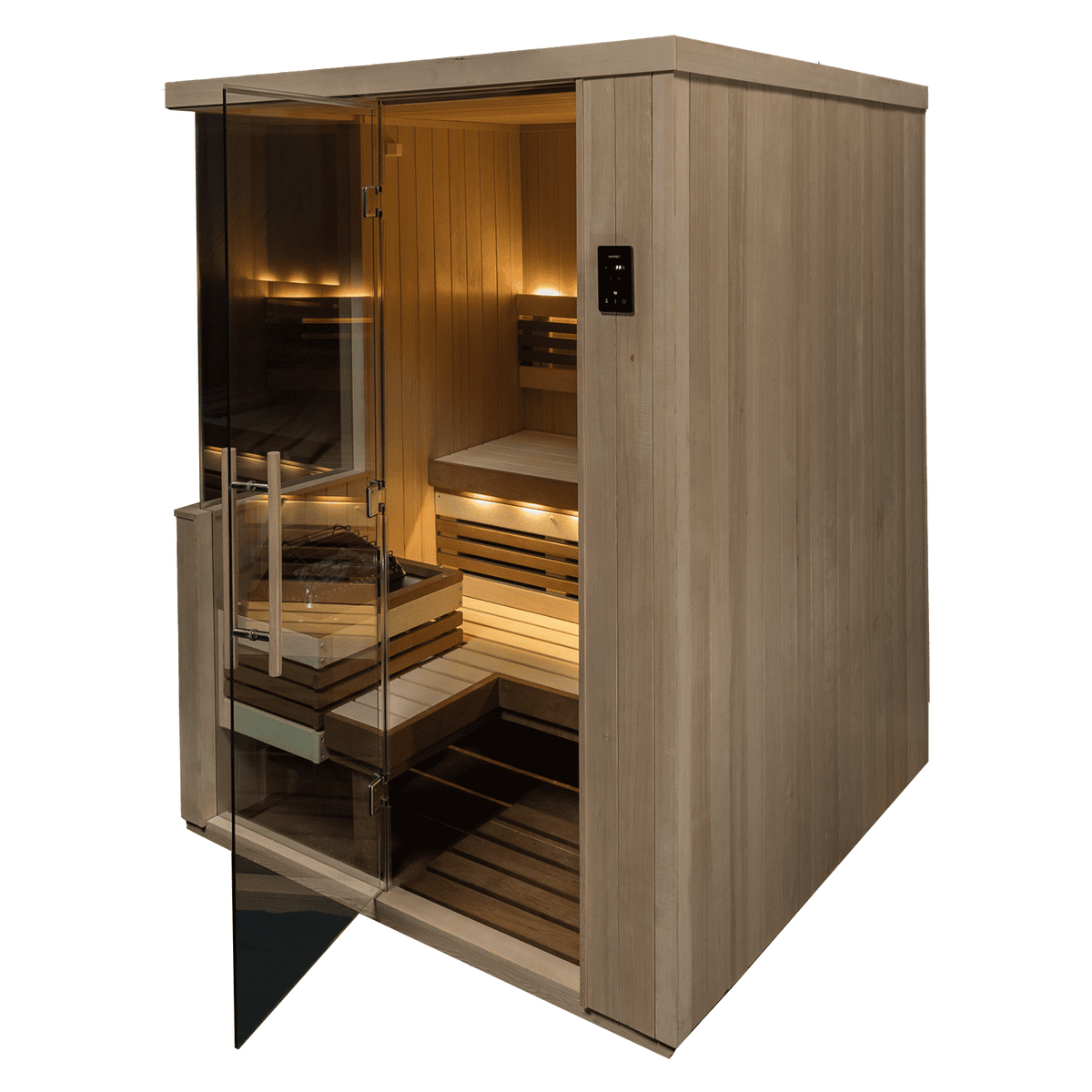 Finnleo Vita II 3-Person Traditional Indoor Sauna Cabin