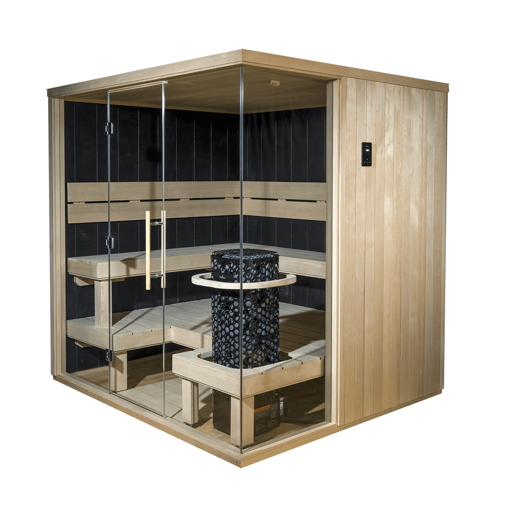 Finnleo Centurion 5-Person Traditional Indoor Sauna Cabin
