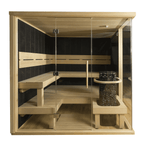 Finnleo Centurion 5-Person Traditional Indoor Sauna Cabin