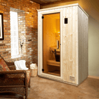 Finnleo NorthStar 44 2-Person Traditional Indoor Sauna Cabin
