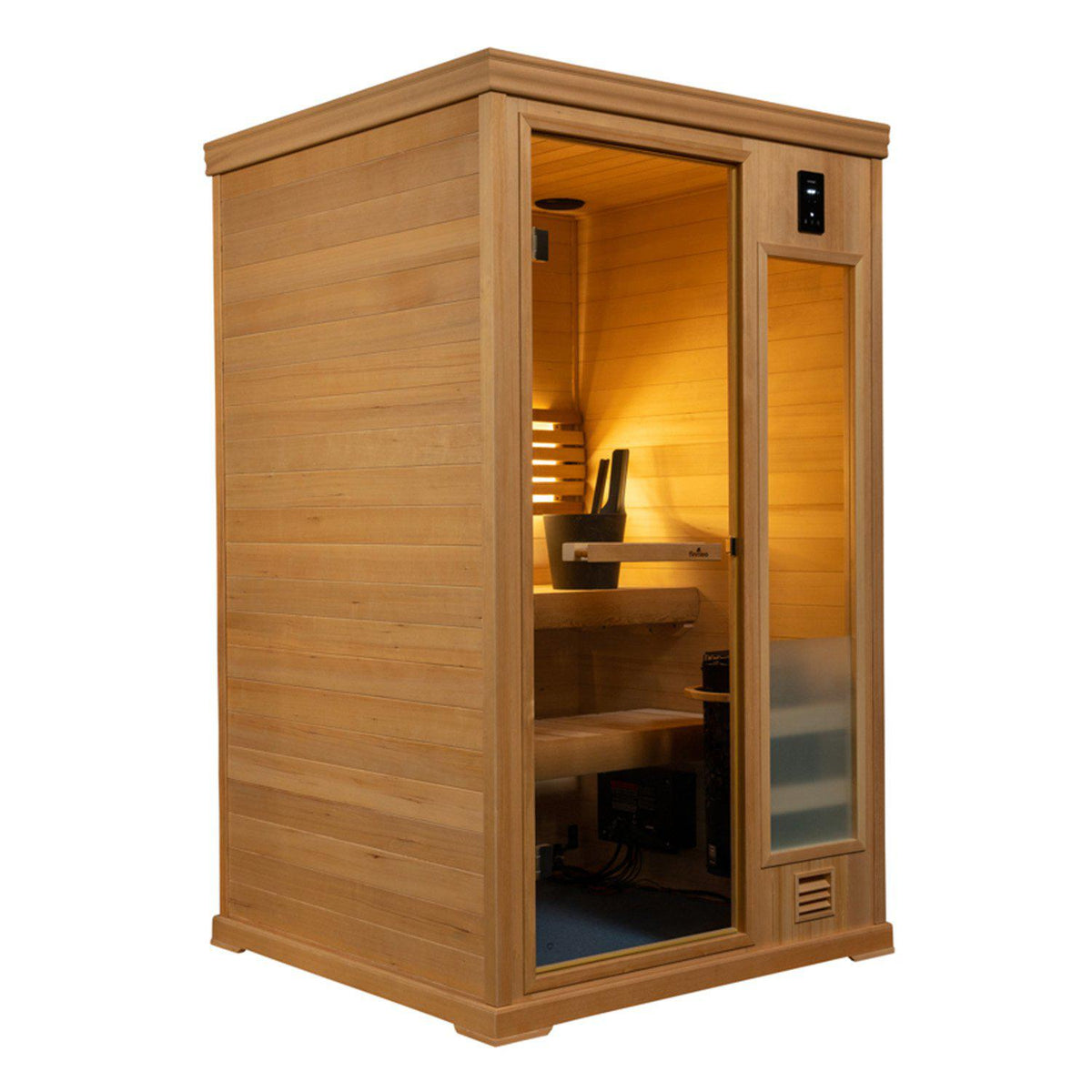 Finnleo Hallmark 44 2-Person Traditional Indoor Sauna Cabin