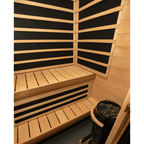 Finnleo IS440 2-Person Hybrid Indoor Sauna Cabin