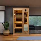 Finnleo IS440 2-Person Hybrid Indoor Sauna Cabin