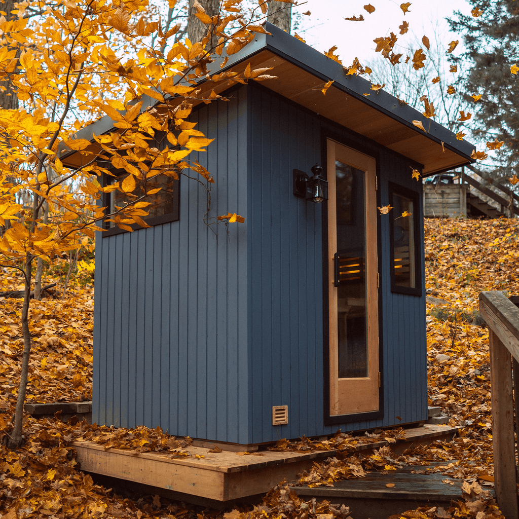 Finnleo Euro Traditional Outdoor Custom Sauna Suite