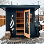 Finnleo Euro Traditional Outdoor Custom Sauna Suite