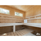 Finnleo Euro Traditional Outdoor Custom Sauna Suite