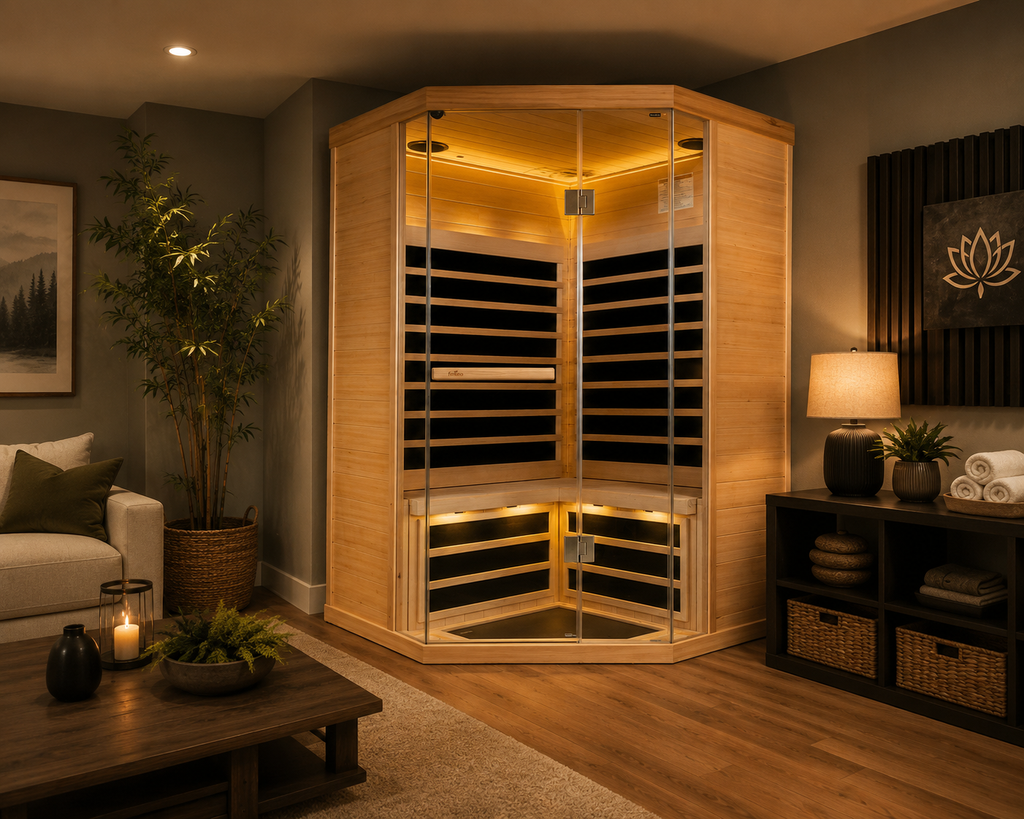 Finnleo S870 3-Person Infrared Indoor Sauna Cabin