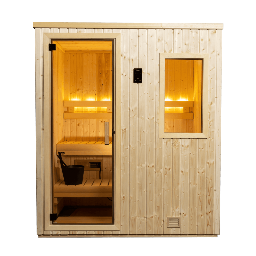 Finnleo NorthStar 46 2-Person Traditional Indoor Sauna Cabin
