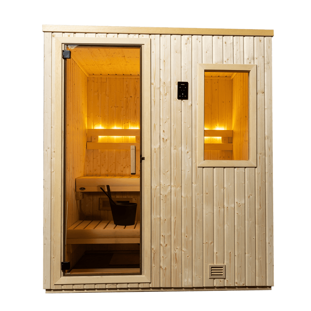 Finnleo NorthStar 56 3-Person Traditional Indoor Sauna Cabin