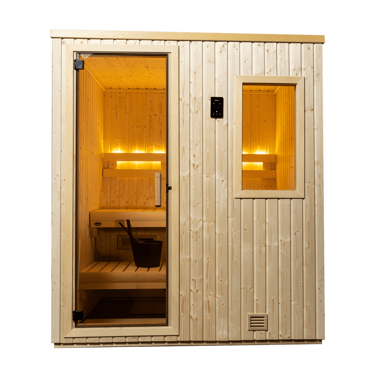 Finnleo NorthStar 56 3-Person Traditional Indoor Sauna Cabin