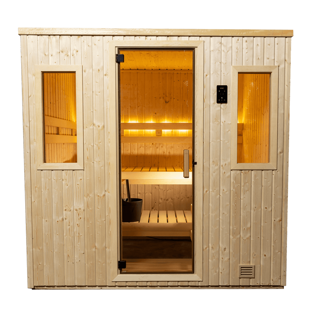 Finnleo NorthStar 57 5-Person Traditional Indoor Sauna Cabin