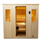 Finnleo NorthStar 57 5-Person Traditional Indoor Sauna Cabin