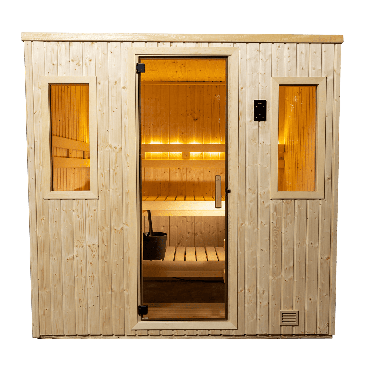 Finnleo NorthStar 57 5-Person Traditional Indoor Sauna Cabin