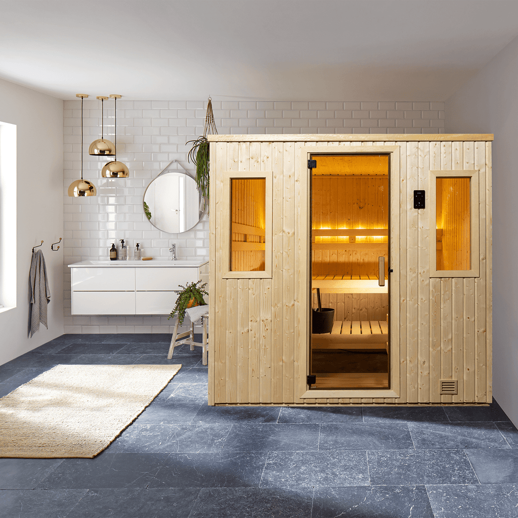 Finnleo NorthStar 57 5-Person Traditional Indoor Sauna Cabin