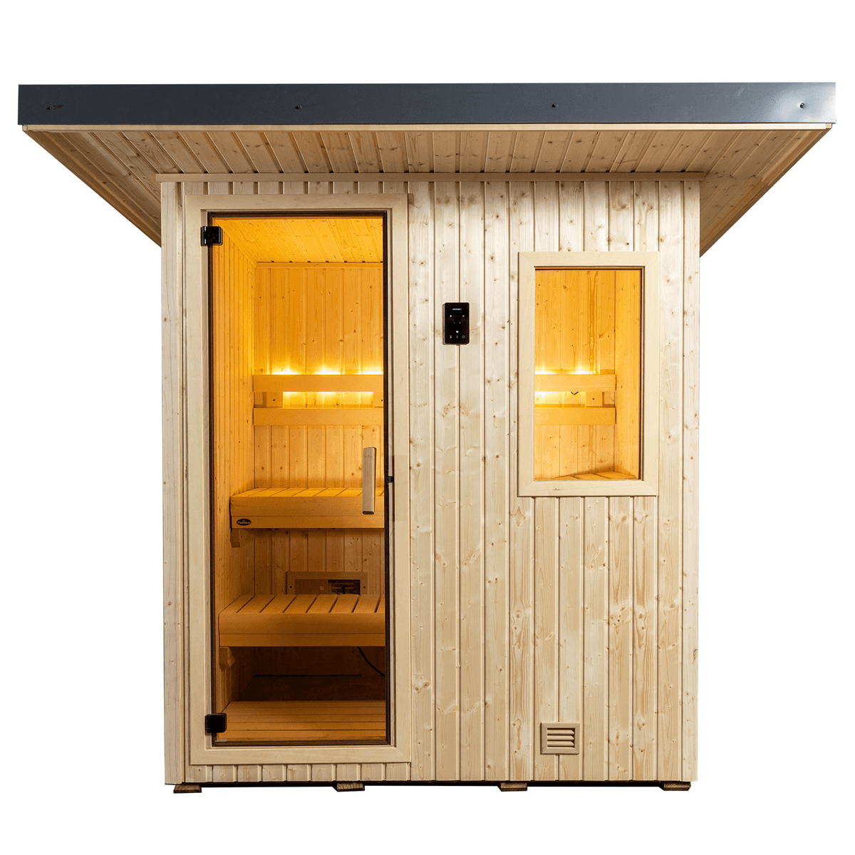 Finnleo NorthStar 46 3 Person Traditional Outdoor Sauna Cabin