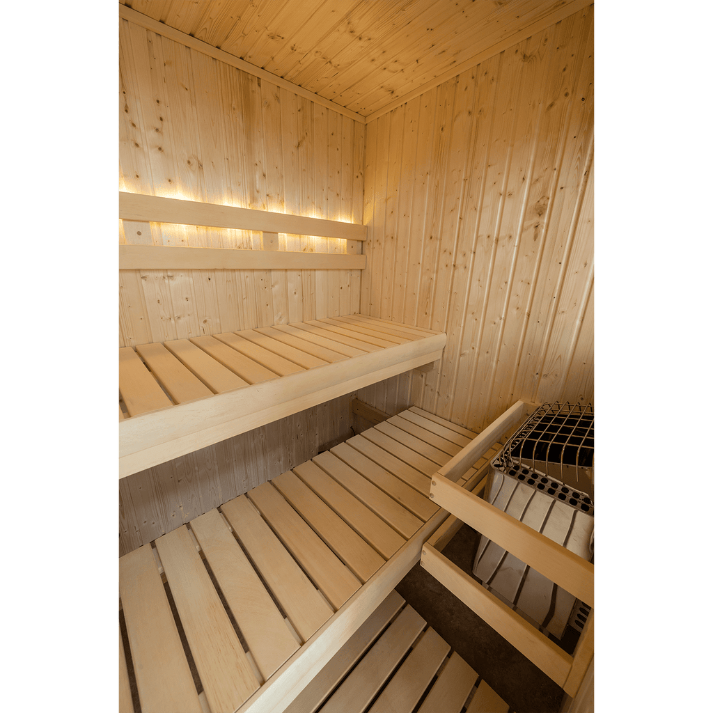 Finnleo NorthStar 56 4 Person Traditional Outdoor Sauna Cabin