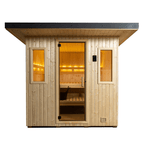 Finnleo NorthStar 57 5-Person Traditional Outdoor Sauna Cabin
