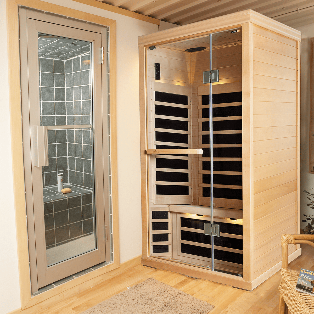 Finnleo S810 1-Person Infrared Indoor Sauna Cabin