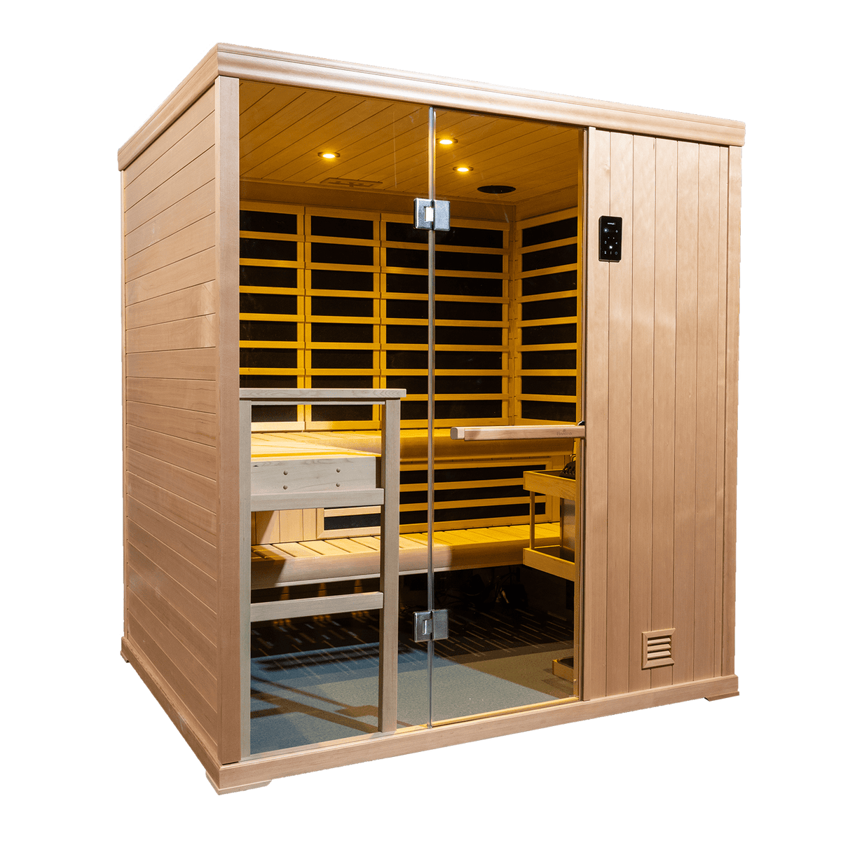 Finnleo IS565 5-Person Hybrid Indoor Sauna Cabin