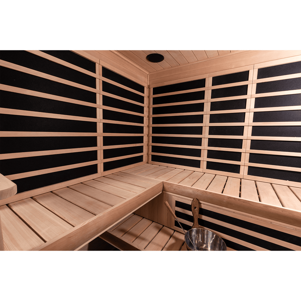 Finnleo IS565 5-Person Hybrid Indoor Sauna Cabin