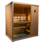 Finnleo Hallmark 46 3-Person Traditional Indoor Sauna Cabin