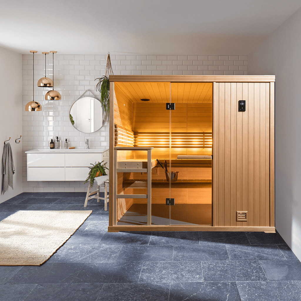 Finnleo Hallmark 57 5-Person Traditional Indoor Sauna Cabin