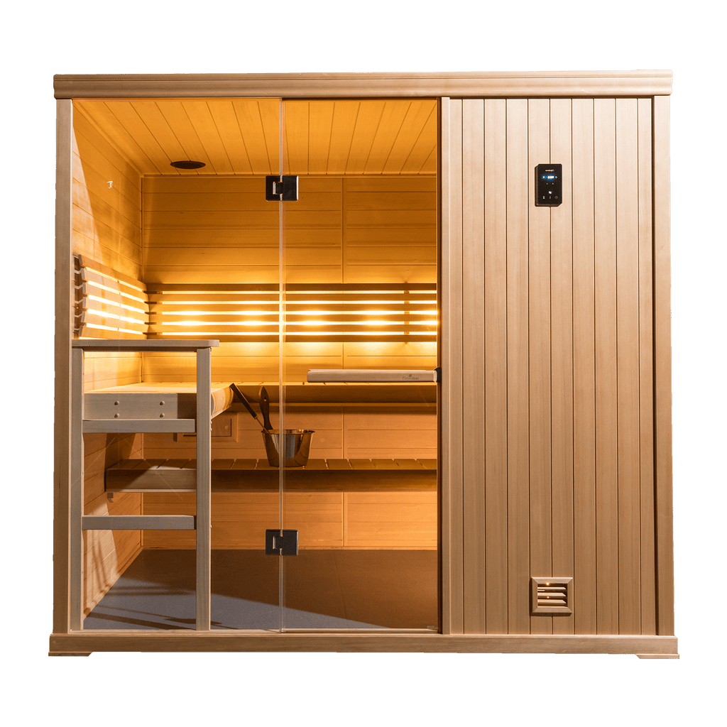 Finnleo Hallmark 57 5-Person Traditional Indoor Sauna Cabin