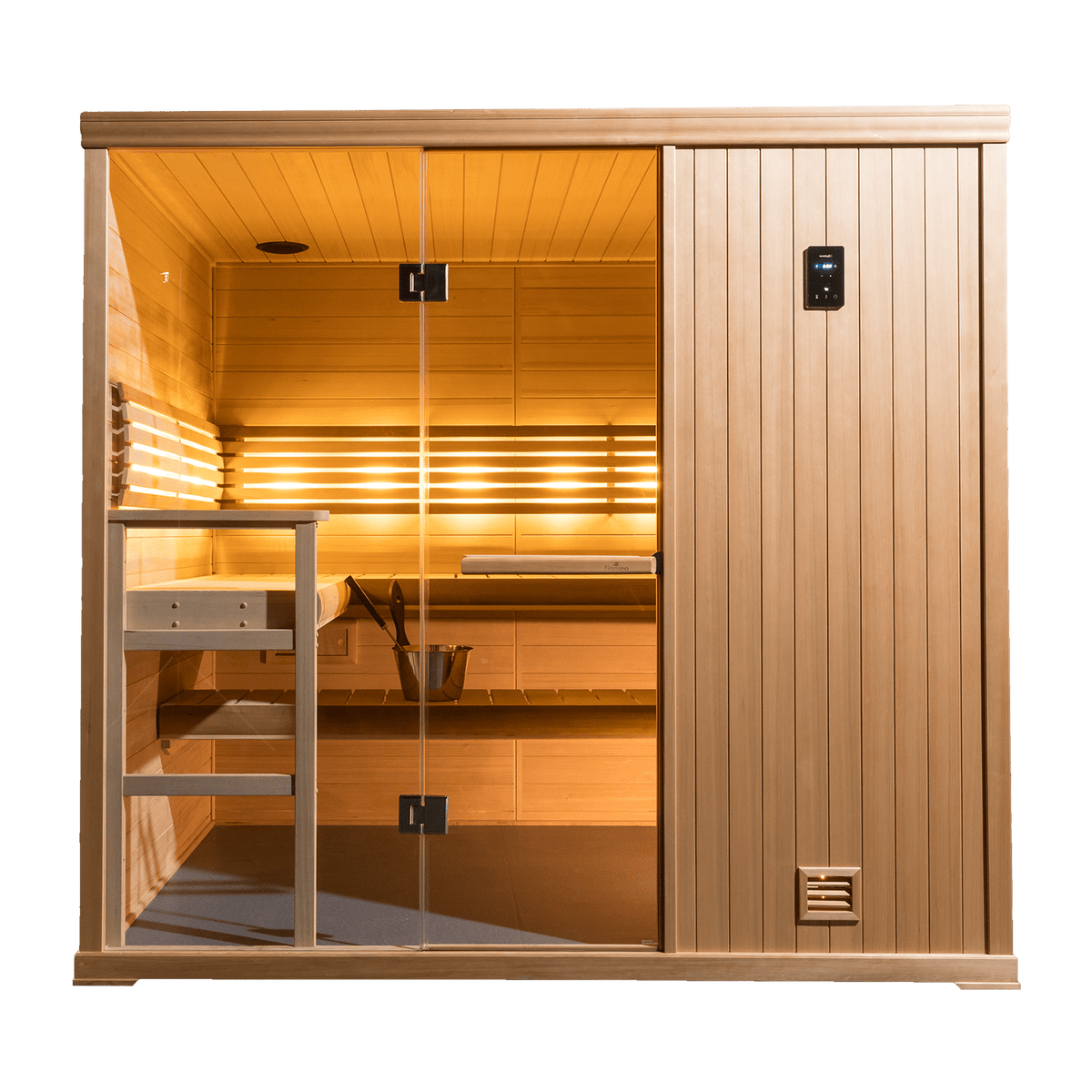 Finnleo Hallmark 57 5-Person Traditional Indoor Sauna Cabin