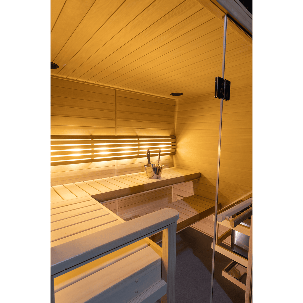Finnleo Hallmark 57 5-Person Traditional Indoor Sauna Cabin